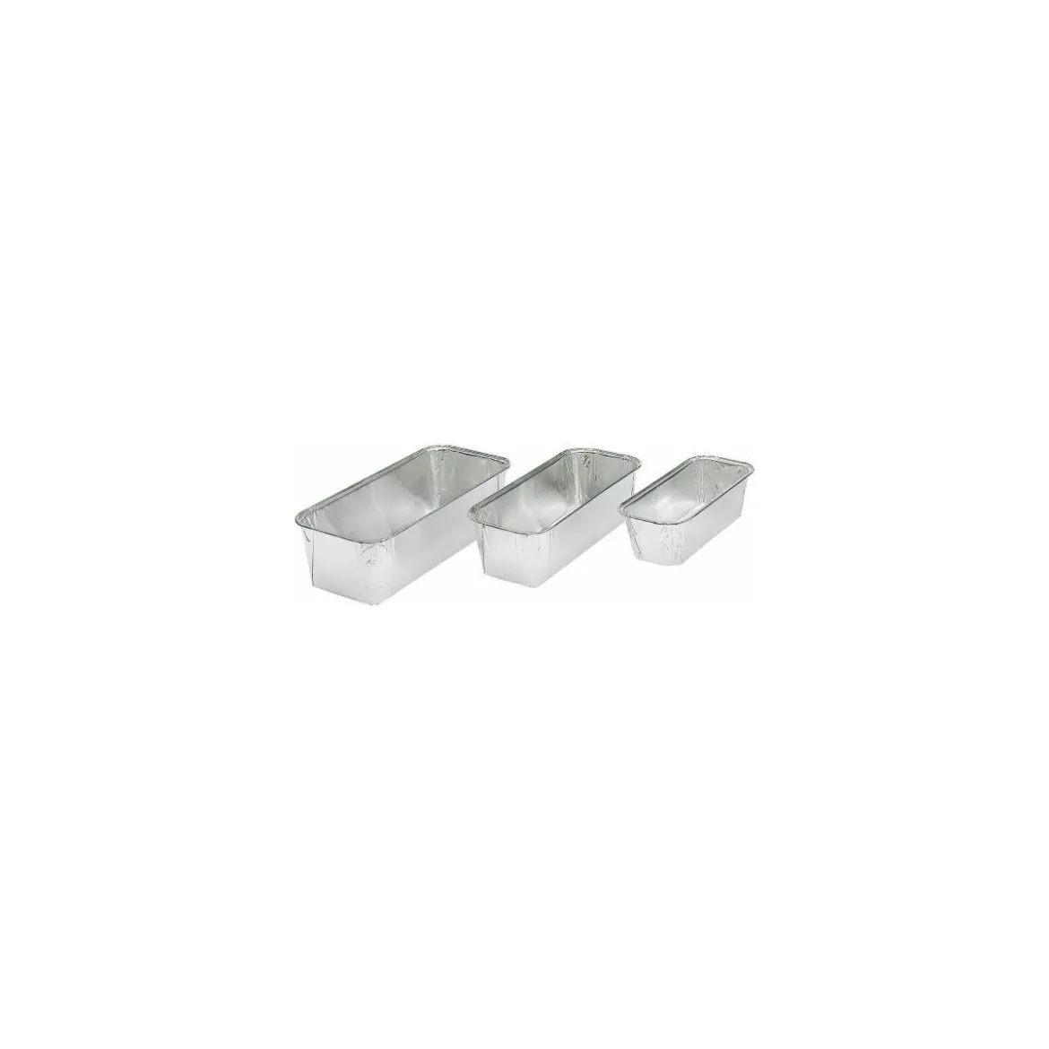 Moule rectangulaire aluminium MO 1600 160 cl - par 100