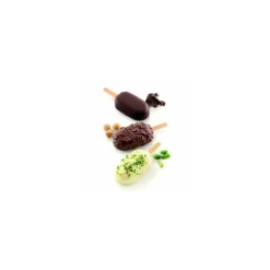 Moule Silikomart 4 glaces classic 9,3 x 4,8 x 2,5 cm
