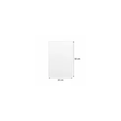 Mousseline blanche 30 g/m² format 33 x 50 cm - par 10 kg