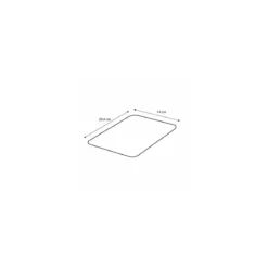 Opercule Alu/carton pour barquette BO 890 - par 100
