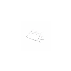 Opercule aluminium/carton pour barquette BO 2250 - par 25