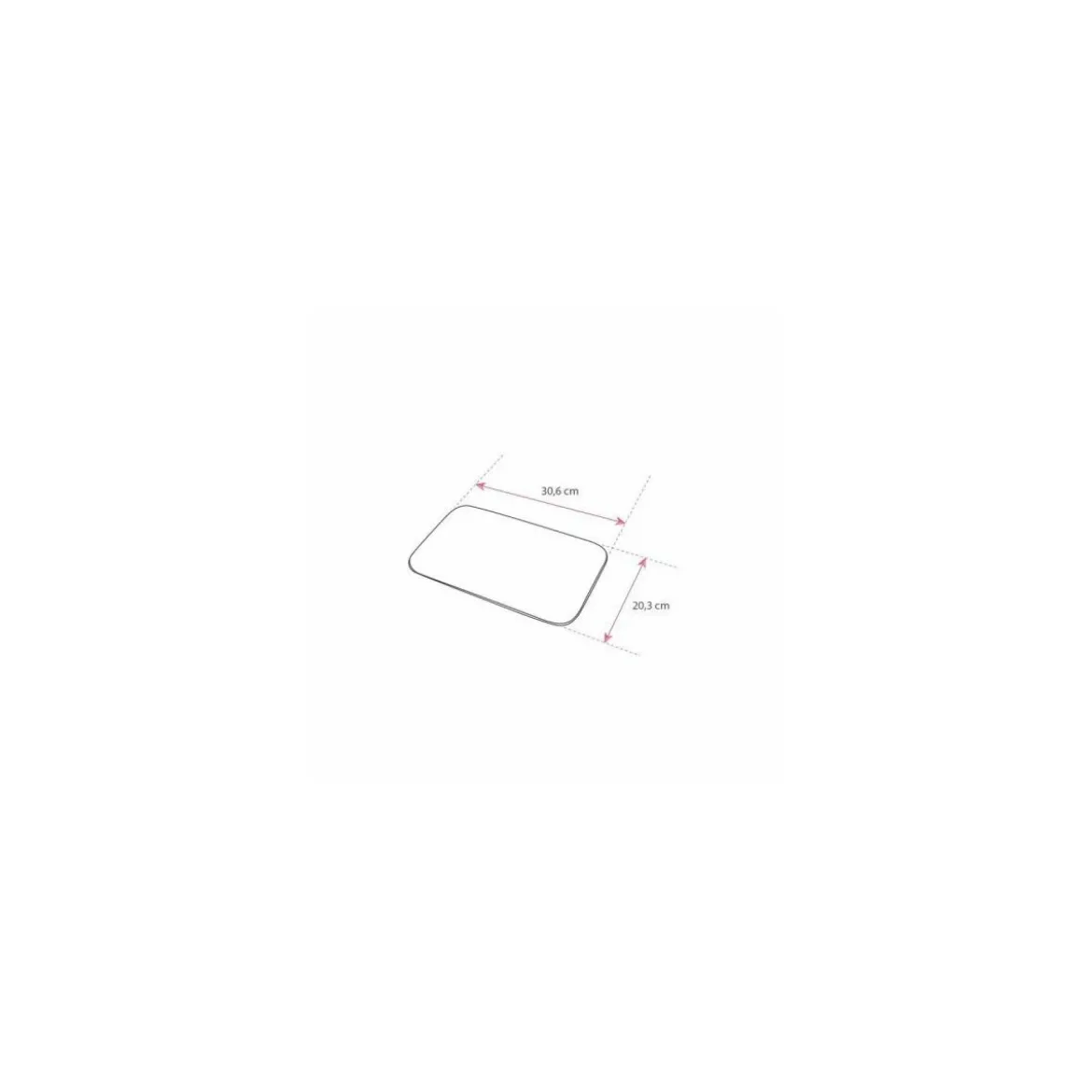 Opercule aluminium/carton pour barquette BO 2250 - par 25