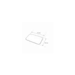 Opercule aluminium/carton pour barquette PG 3500 RIS - par 100