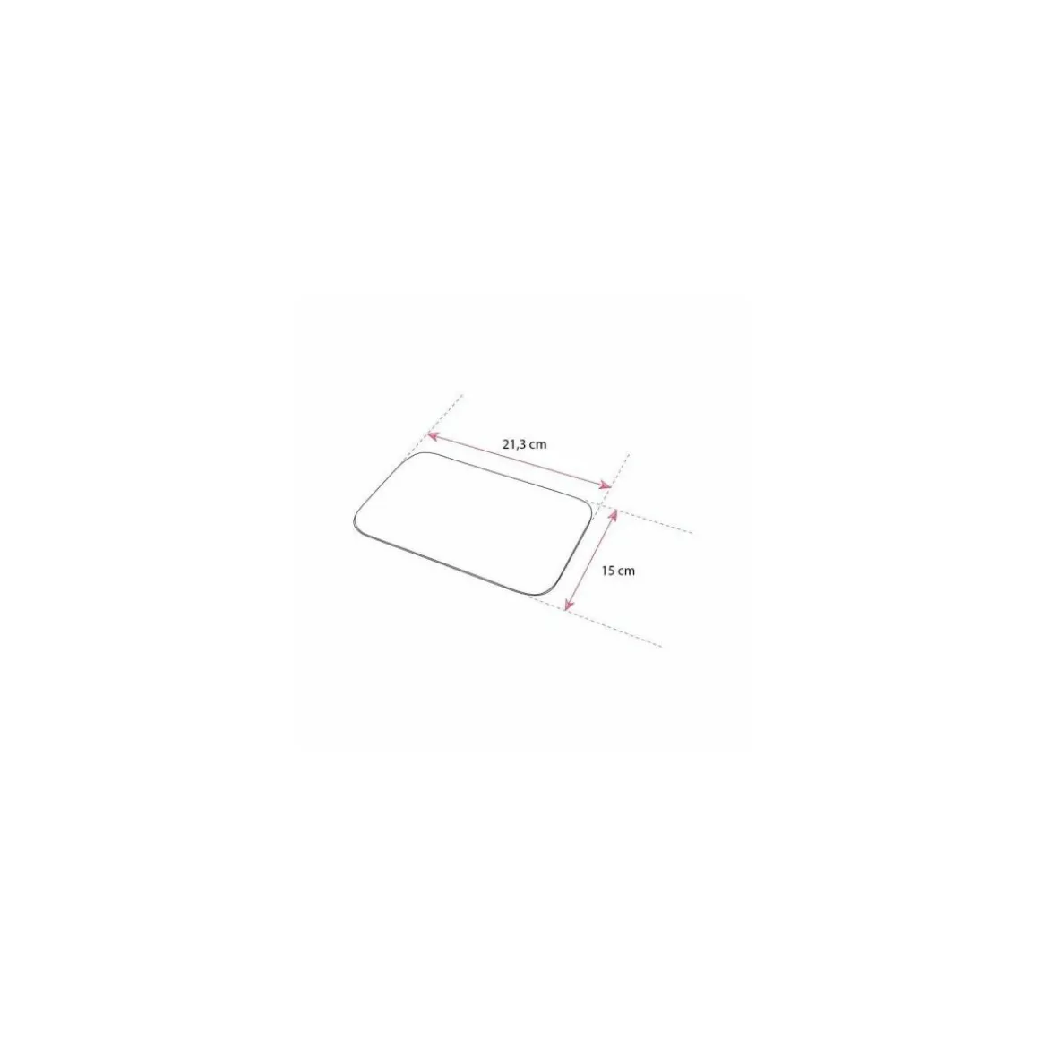 Opercule aluminium carton pour barquette 930 ml - par 50