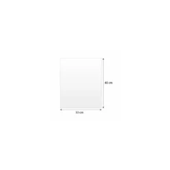 Papier duplex vichy rose 60 g/m² feuilles 40 x 33 cm - par 10 kg