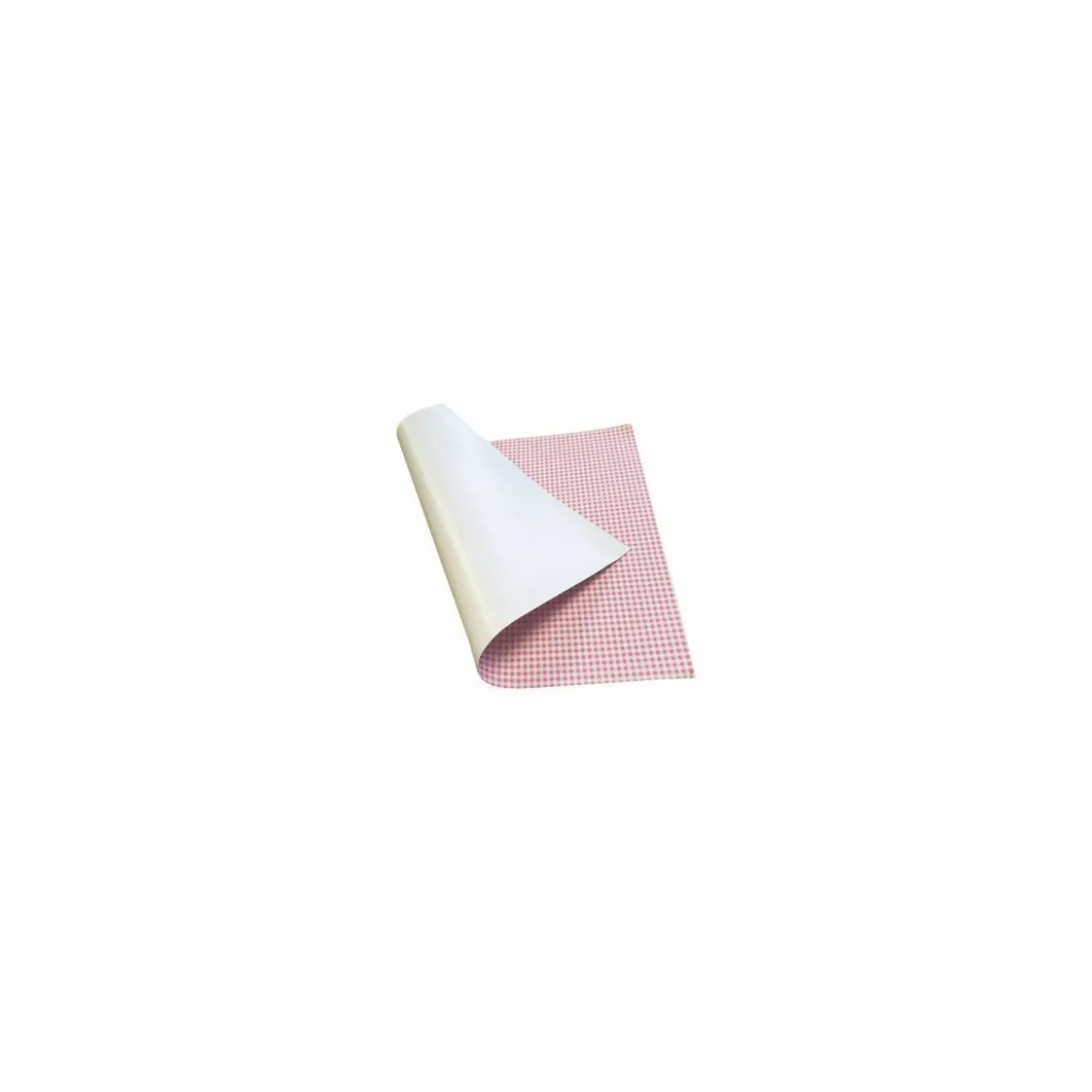 Papier duplex vichy rose 60 g/m² feuilles 40 x 33 cm - par 10 kg