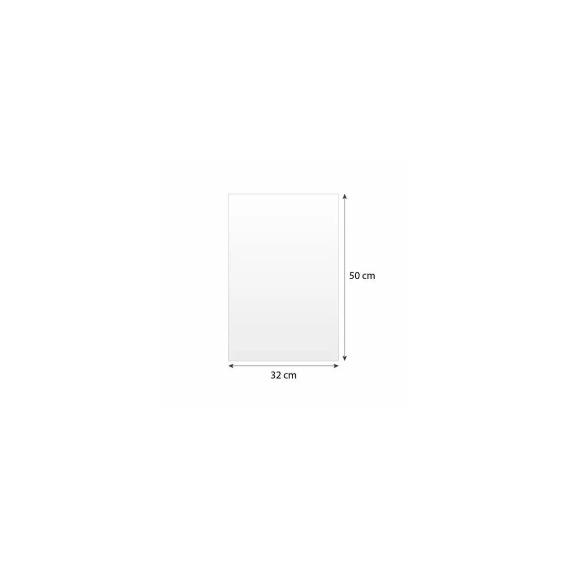 Papier ingraissable blanc 45 g/m² feuilles 50 x 33 cm - par 10 kg
