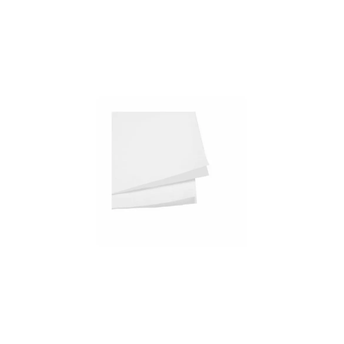 Papier ingraissable blanc 45 g/m² feuilles 100 x 65 cm - par 10 kg