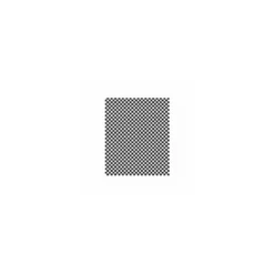 Papier ingraissable damier blanc noir 35 g/m² feuilles 38 x 31 cm - par 1000