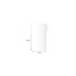 Papier kraft blanc 45 g/m² bobine 33 cm x 539 m - par 8 kg