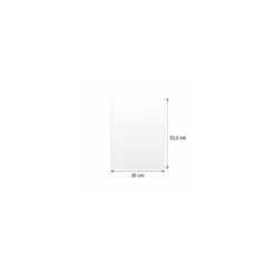 Papier paraffiné 1 face "Origine France" 50 g/m² feuilles 32,5 x 25 cm - par 10 kg