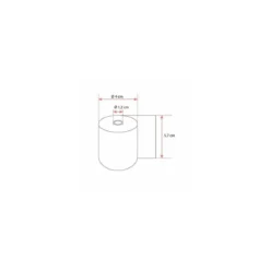 Papier thermique carte bancaire 5,7 x 4 x 1,2 cm - par 10