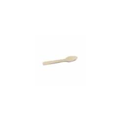 Petite cuillère jetable en bois 11 cm - par 100