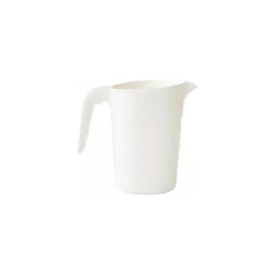 Pichet PP blanc transparent 1 L - par 6