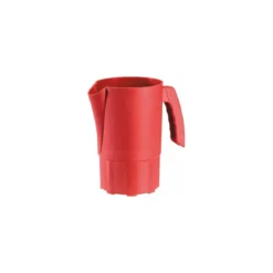 Pichet végétal réutilisable Lilitouch rouge 1 L - par 8