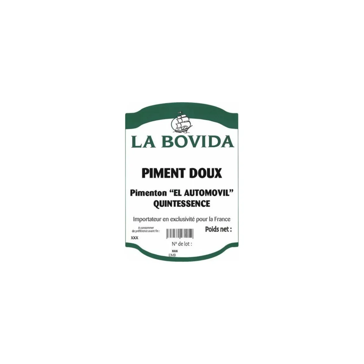 Piment rouge doux Quintessence - par 10 kg