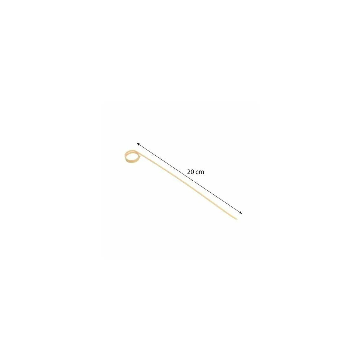 Pique bambou spirale 20 cm - par 100