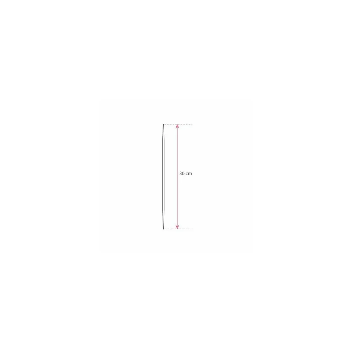 Pique à brochette bois 30 cm - par 100