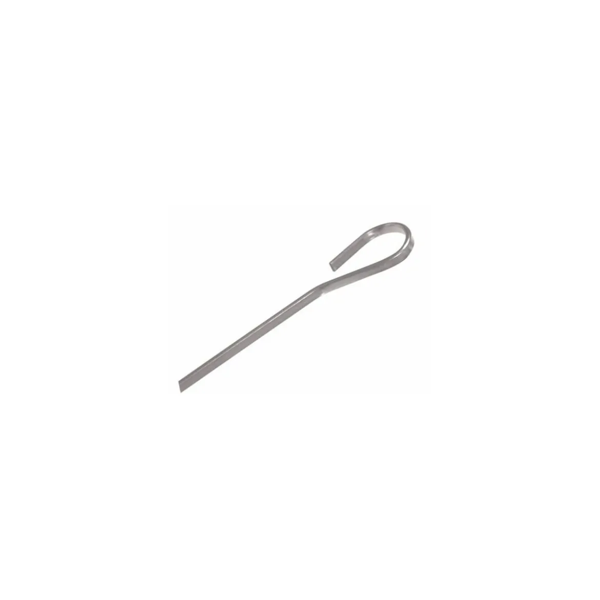 Pique à brochette plate inox 25 cm - par 200