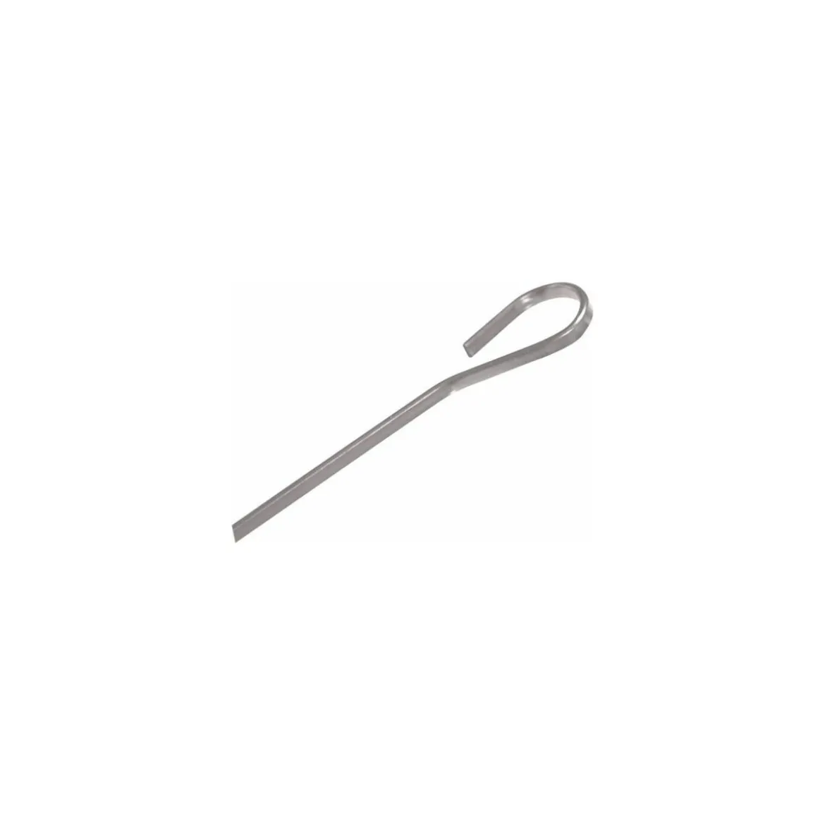Pique à brochette plate inox 20 cm - par 200