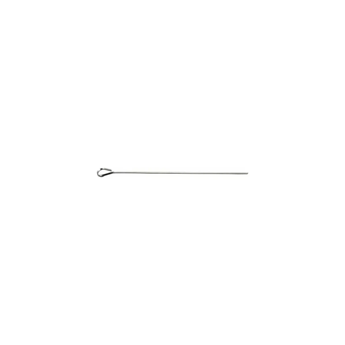 Pique à brochette plate inox 20 cm - par 200