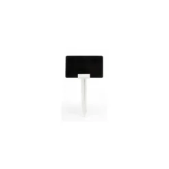 Pique large blanc 10 cm pour étiquette Edikio - par 25