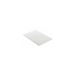 Planche de découpe PEHD blanche 140 x 70 x 2,5 cm