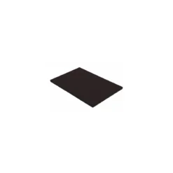 Planche de découpe PEHD noire 53 x 32,5 x 2 cm