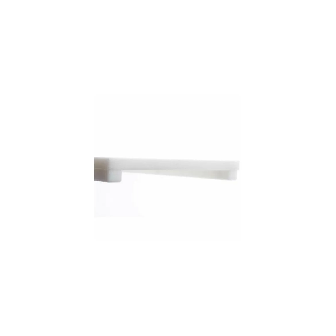 Planche vitrine PEHD blanc 50 x 30 x 2 cm