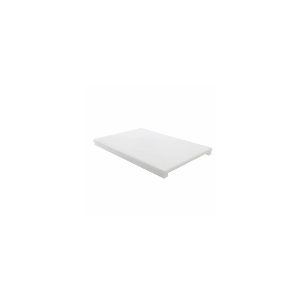 Planche vitrine PEHD blanc 60 x 35 x 2 cm