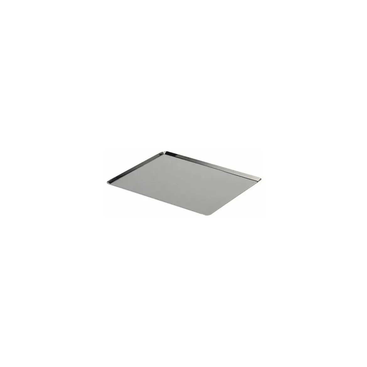 Plaque à bords pinces inox GN1/1 53 x 32,5 cm