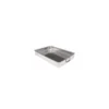 Plaque à rotir inox anses tombantes 43 x 33 x 6,5 cm