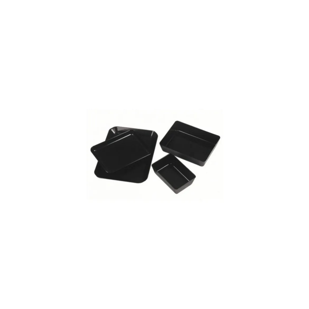 Plat ABS noir 29 x 19 x 2 cm