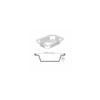 Plat aluminium refermable 930 ml (BO900) - par 100