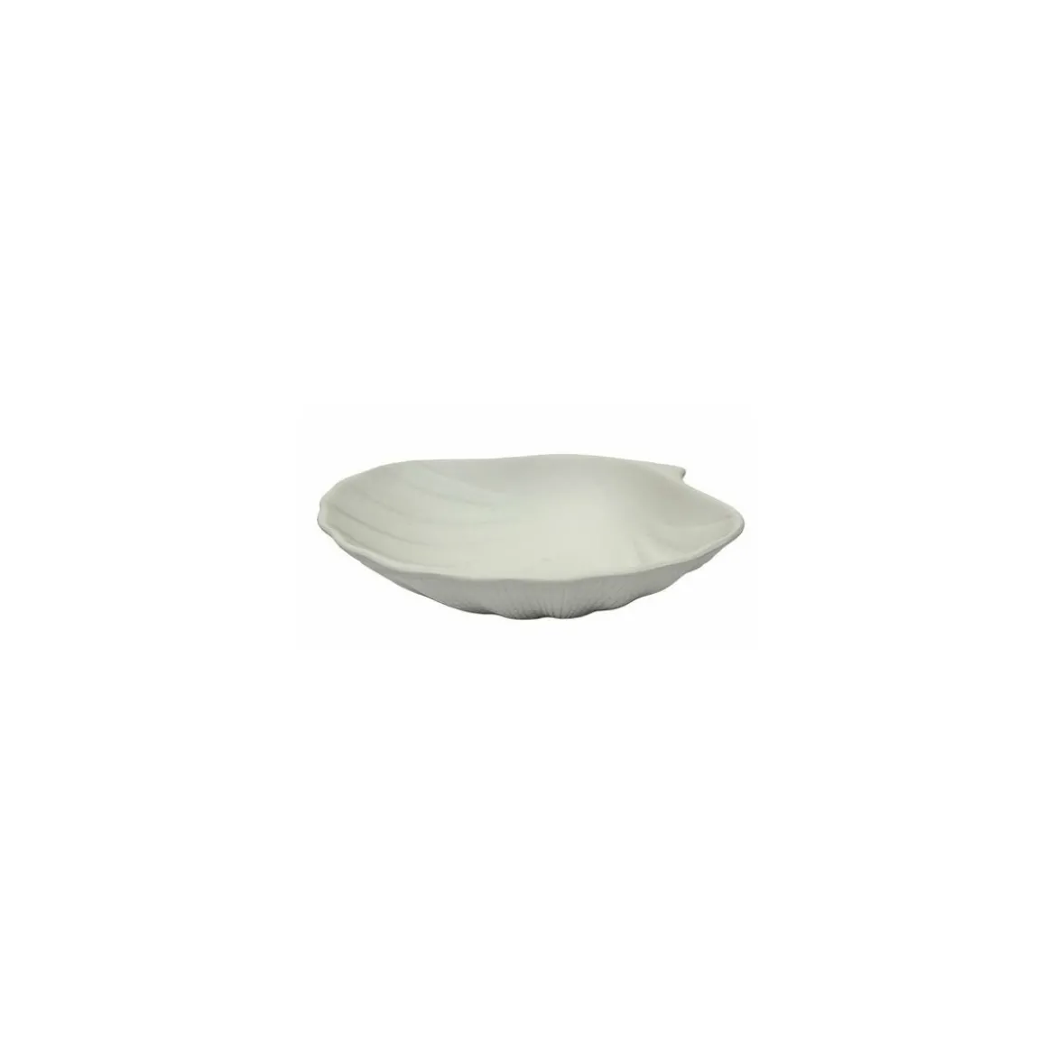 Plat coquille St Jacques céramique non émaillée 80 cl - par 16