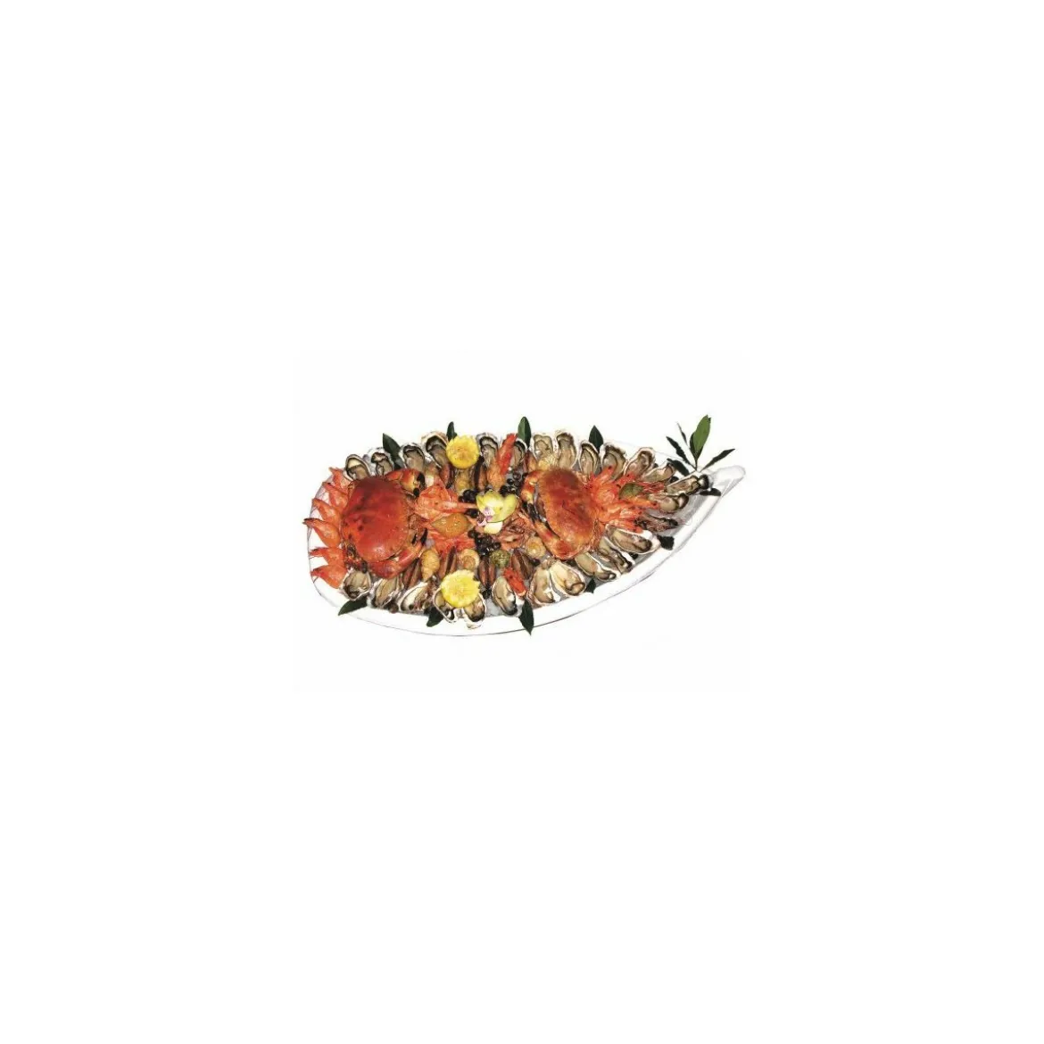 Plateau fruits de mer bateau grand modèle - par 10