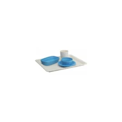 Plateau GN1/2 végétal réutilisable Lilitouch blanc - par 15