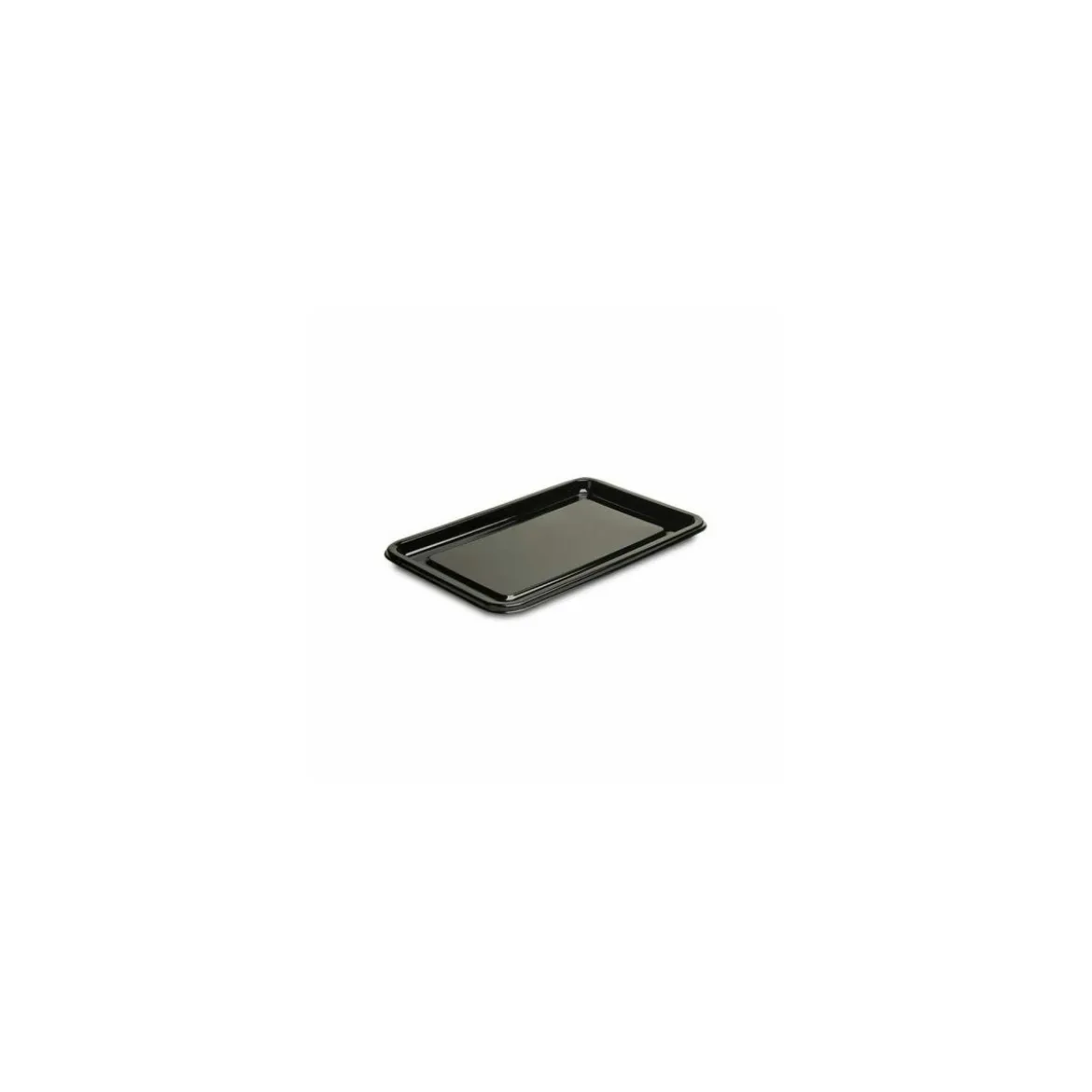 Plateau rectangulaire noir 46 x 30 cm - par 50