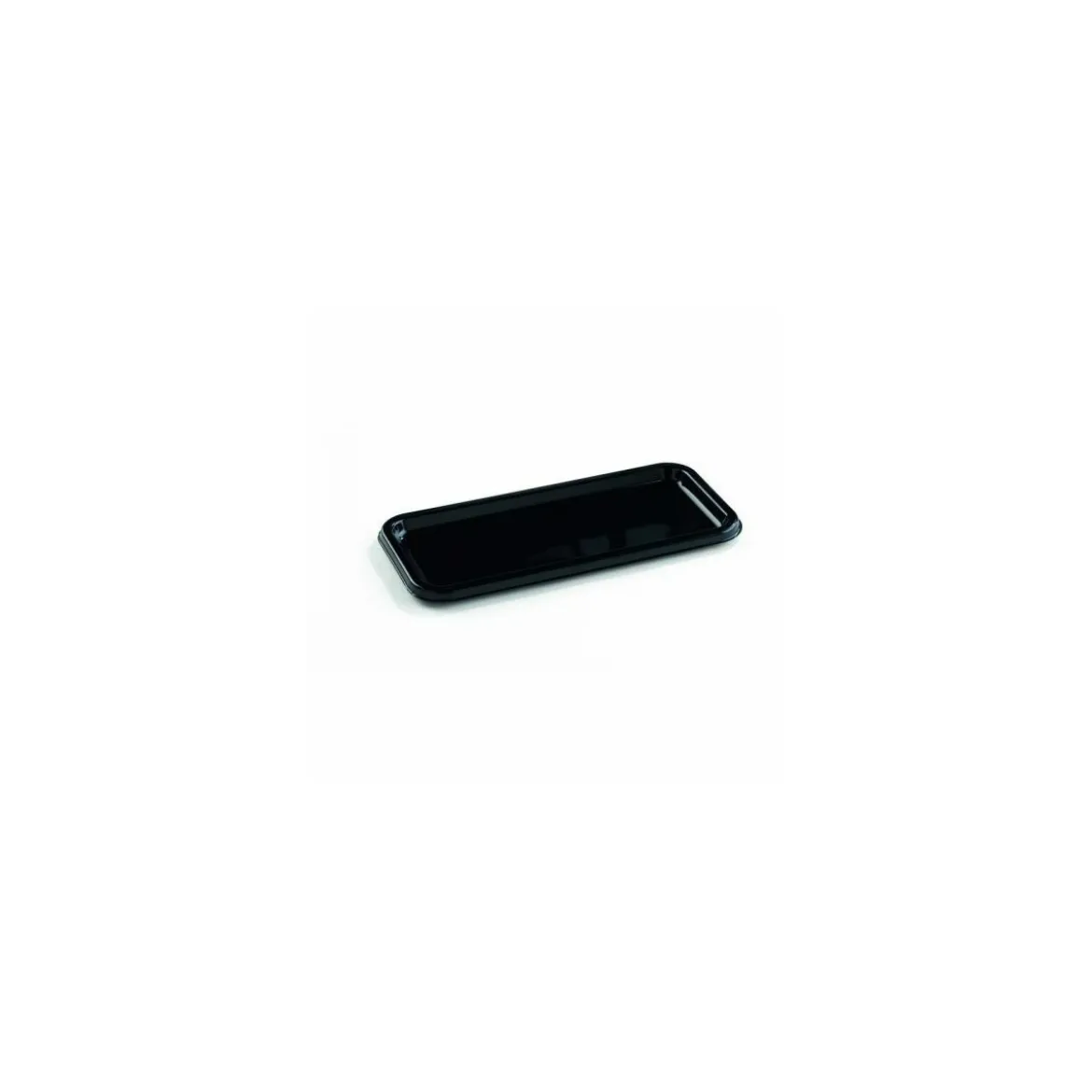 Plateau terrine noir PET 35 x 16 cm - par 50