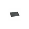 Plateau texturé ardoise ps noir 29,5 x 19,5 cm - par 10
