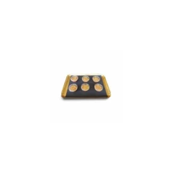 Plateau traiteur carton or 25 x 34 cm - par 25