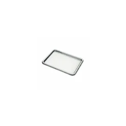 Plateau traiteur rectangulaire argent 35 x 24 cm - par 5