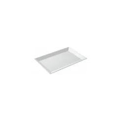 Plat glacière mélamine blanc 29 x 19 x 2 cm