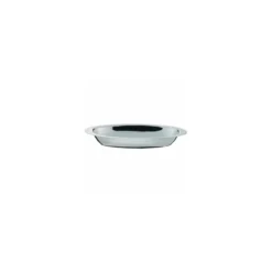 Plat gratin ovale inox 23 x 13,5 x 3 cm