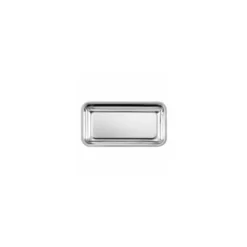 Plat gratin rectangulaire inox 28 x 15 x 4 cm