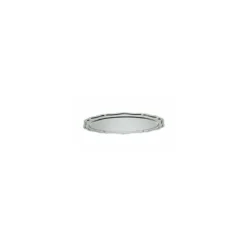 Plat ovale inox gamme choc 60 x 29 cm - par 10