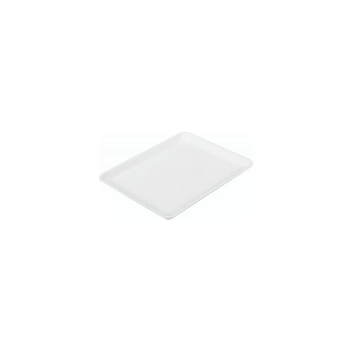 Plat plexi GN 1/2 blanc H. 1,7 cm 32,5 x 26,5 cm