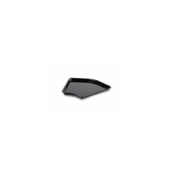 Plat plexi noir angle 135° 28 x 28 x 5 cm