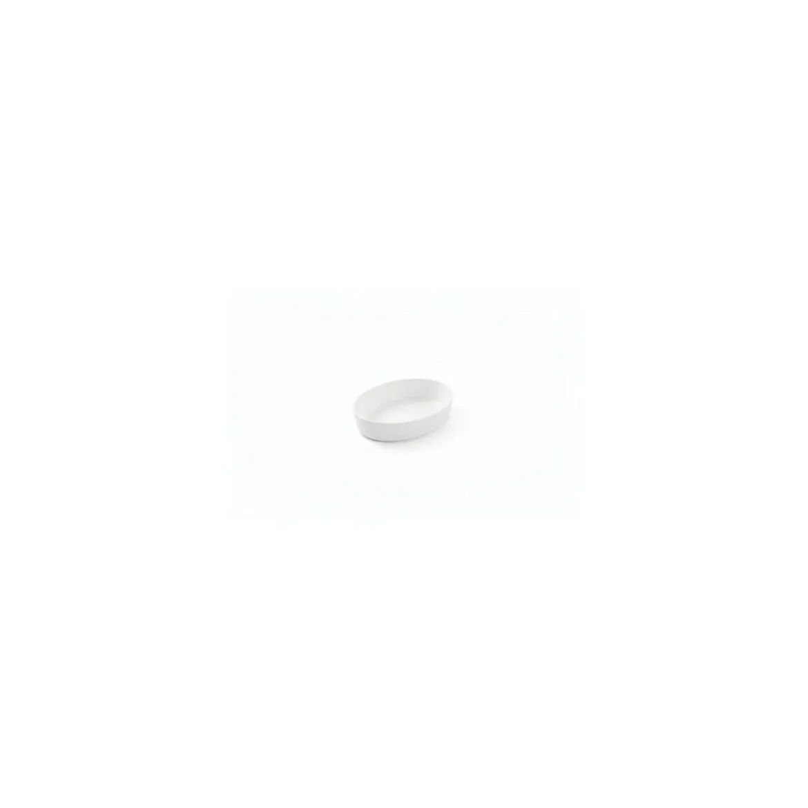 Plat sabot porcelaine 24 x 16,5 x 5 cm