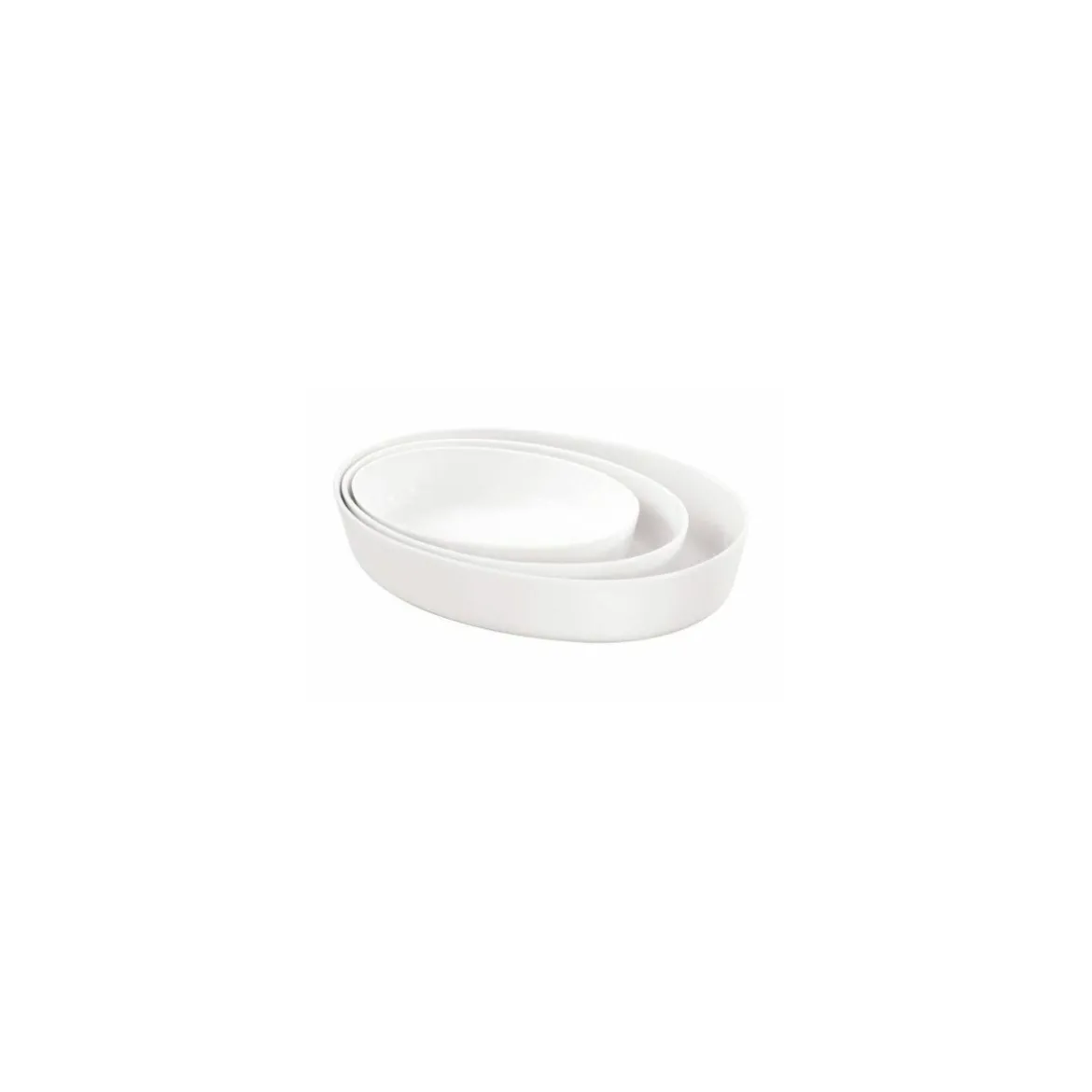 Plat sabot porcelaine 29,5 x 20 x 6 cm